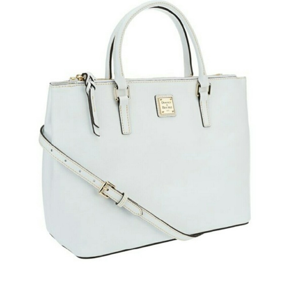 Dooney & Bourke Handbags - Dooney & Bourke Saffiano Leather Willa Satchel