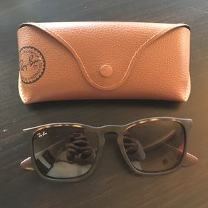 BROWN RAY-BAN CHRIS SUNGLASSES