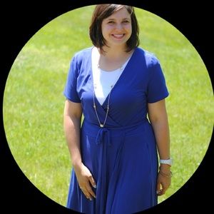 Stitch Fix blue wrap dress - accepting offers!