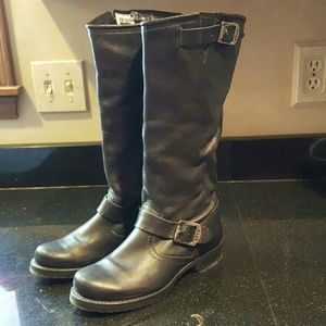 Frye Veronica Slouch Black