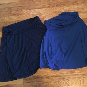 4 Maternity Skirts - Liz Lange & Old Navy