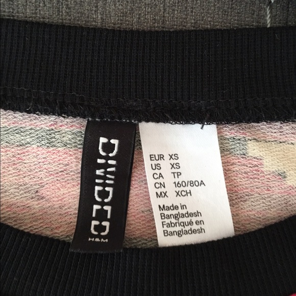 H&M Aztec Crewneck - Picture 3 of 3