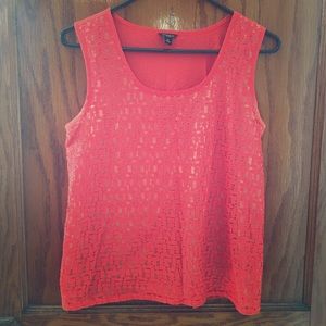 Lace Ann Taylor Shift Tank