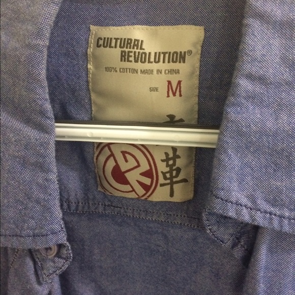Denim oversized button up - Picture 2 of 3
