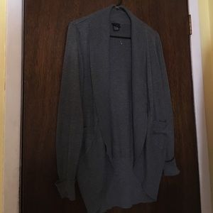 Simple grey cardigan