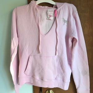Very cute pink hooded sweatshirt from pink!!!