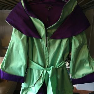Mint green & Purple Jacket