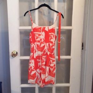 Alice + Olivia Orange romper