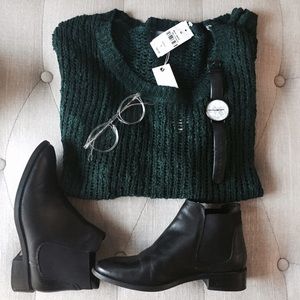 🔮◾️⚫️Millau by LF Emerald Knit Sweater◾️⚫️🔮