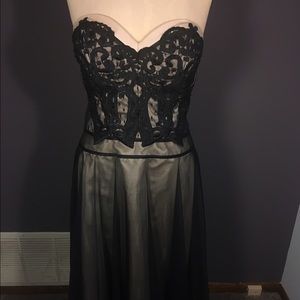 Lace Bustier Dress