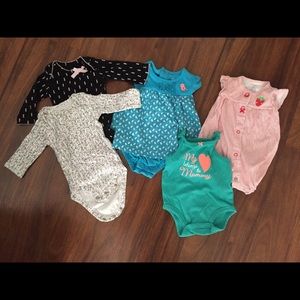 Caters baby girl size 3 month bundle