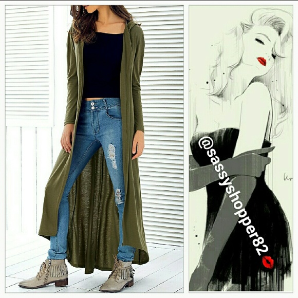 💋LAST ONE💋'OLIVIA' Fabulous green Duster - Picture 2 of 4