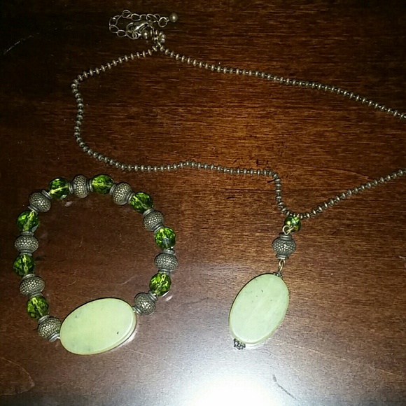 Necklace and bracelet
