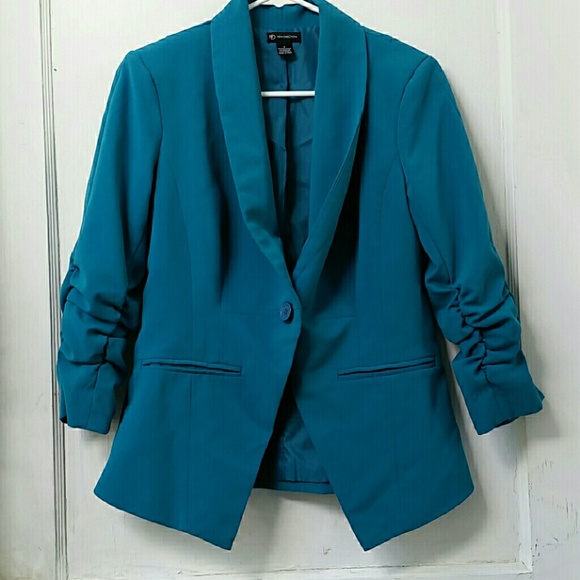 new directions Jackets & Blazers - Teal Blazer