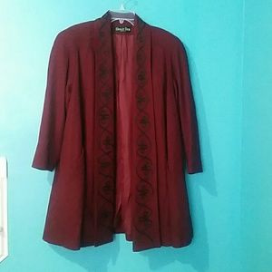 Beautiful Burgundy Coat