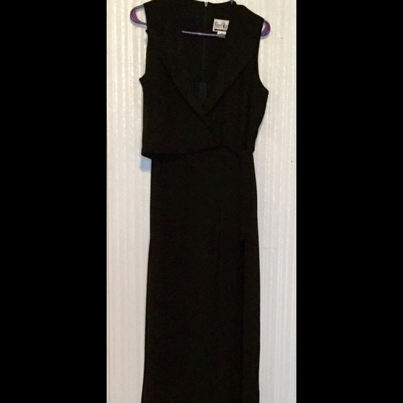 Palazzo style pant romper