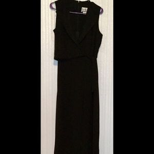 Palazzo style pant romper