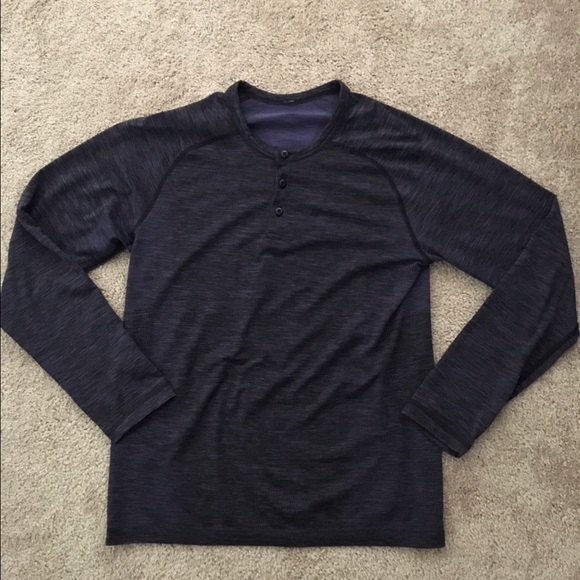 Lulu Lemon Men's Button Shirt Size M