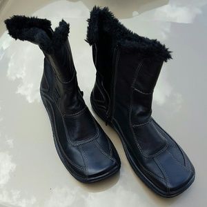 Aldo fur-lined boots