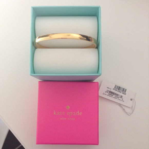 Kate Spade Gold Bangle - Heart of Gold