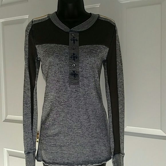 Free People Snowflake Sport Henley