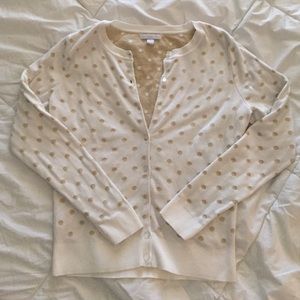 Polka dot cardigan