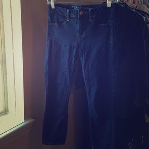 AEO Dark Rinse Jegging Crop