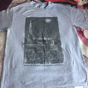 Diamond Supply Co Born In The Bay T Shirt