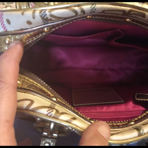 Authentic Coach Bag & make up case - Picture 2 of 4