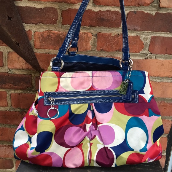 COACH diaper bag with changing pad - Picture 2 of 4