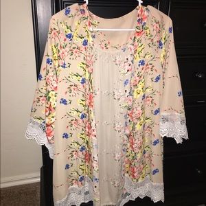 Floral Lightweight Cardigan size S/M