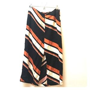 Topshop midi retro skirt