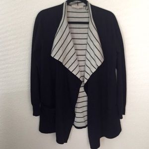 LOFT Long Open Sweater