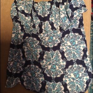 Lilly Pulitzer Riley Ruffle Tube Top