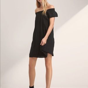 Aritzia shoulder dress
