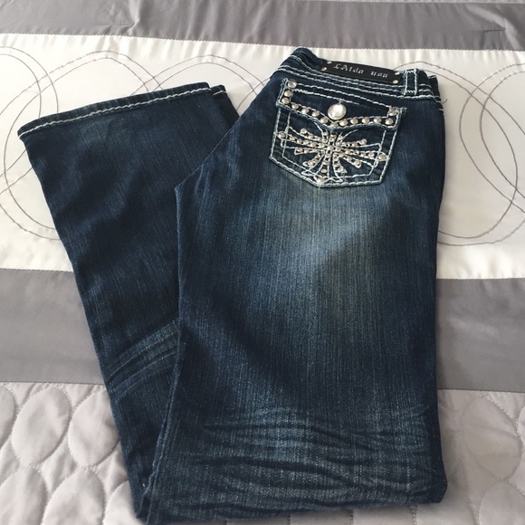 L.A. Idol Bling Jeans - Picture 2 of 3