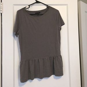 Banana republic peplum shirt