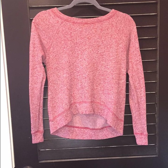pinkish maroon sweater