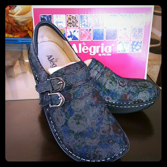 Alegria shoes - MultiDot Floral