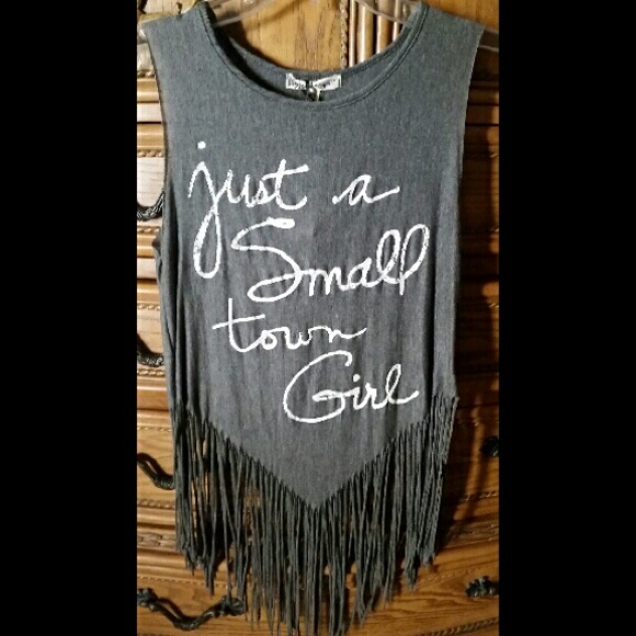 Fringe tank top