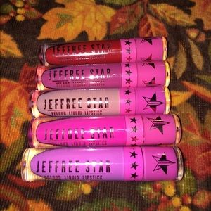 Jefree Starr liquid lipsticks