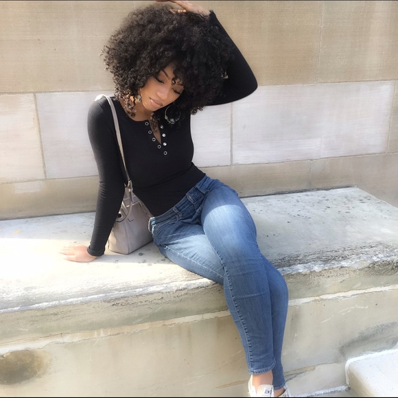 Handmade hoop earrings⨠- Picture 2 of 3