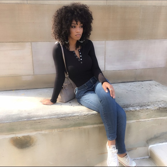 Handmade hoop earrings⨠- Picture 3 of 3