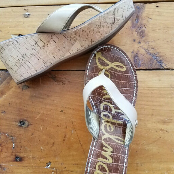 Sam Edelman wedge flip flop