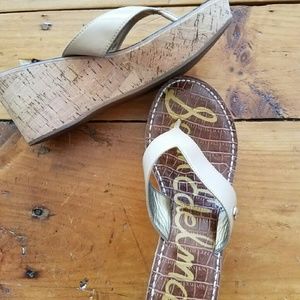 Sam Edelman wedge flip flop