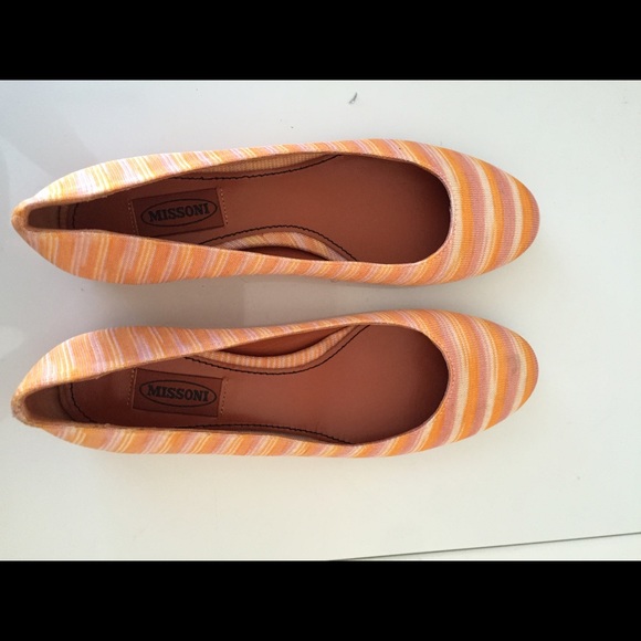 Missoni ballet flats