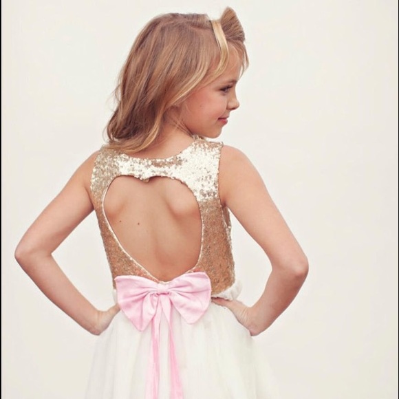 Last one‼️Sequins Heart Tulle Dress - Picture 3 of 7