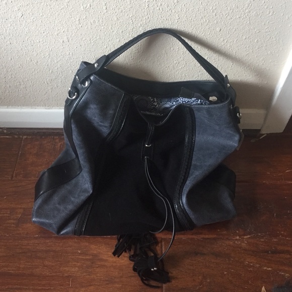 Black/Grey purse