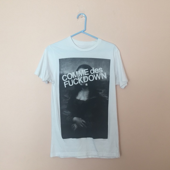 SSUR COMME des FUCKDOWN Mona Lisa tee