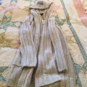 Super soft long cardigan from express